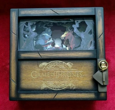 GAME OF THRONES BLU RAY COMPLETE SERIES COLLECTORS EDITION WOODEN BOX SET AMAZIN - Image 1 of 4