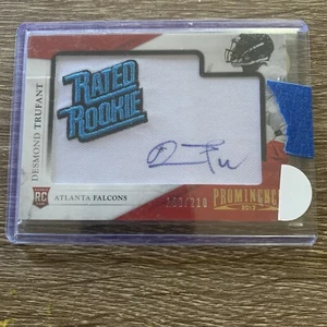 2013 Panini Prominence - Rookie Embroidered RPA AUTO #127 Desmond Trufant /210 - Picture 1 of 3