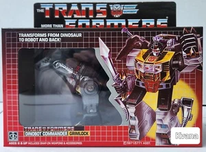 Transformers Reissue G1 Dinobot Grimlock MISB gift - Picture 1 of 10