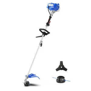 BADGER String Trimmer 31cc 17" Gas Weed Eater/Wacker 3 in 1 Edger/Brush Cutter - Picture 1 of 20