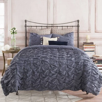 Anthology Twin Duvet Cover Kendall Bedding Collection INDIGO BLUE - Image 1 of 2