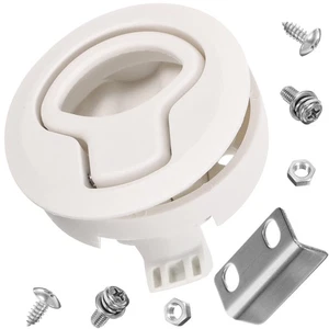 Round Head Lock Handle Ring Boat Storage Latch Locker Marine Fasteners - Picture 1 of 12