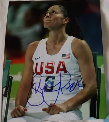 SUE BIRD signed 8x10 PHOTO USA Basketball JSA picture Seattle Storm - Image 1 of 2