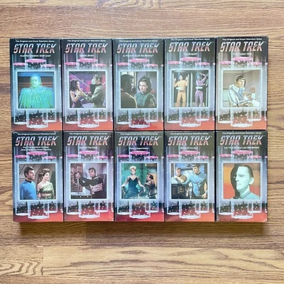 STAR TREK: The Original Television Series (20-SEALED) VHS Movie Lot (23-Total) - Image 1 of 4