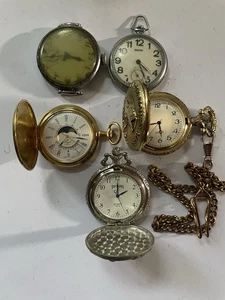 Armbanduhr Taschenuhren Herren Handaufzug/Quarz - Bild 1 von 5