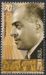 ARMENIA 2005 Vardan Ajemian MNH** - Foto 1 di 1