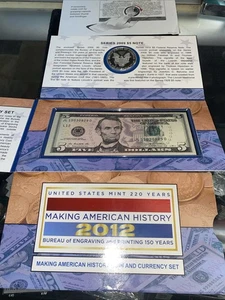 2012 Making American History Set 1oz Silver Eagle - Picture 1 of 7