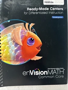 Ready-made centers for differentiated instruction Envision, math kindergarten - Picture 1 of 4