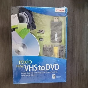 Roxio Easy VHS to DVD - 815227009695- FACTORY SEALED - Picture 1 of 5