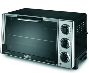 DeLonghi Convection Oven With Rotisserie RO2058 Stainless Steel Toaster W/2 Rack - Picture 1 of 14