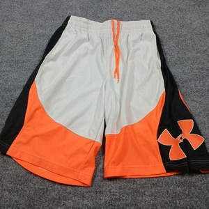 Under Armour Mo' Money Basketballshorts neonorange, weiß, schwarz Herrengröße Large - Bild 1 von 9