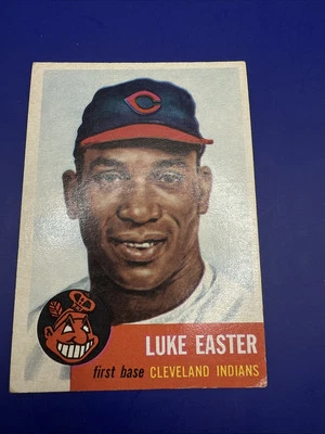1953 Topps #2 Luke Easter Cleveland Indians 2xAS 12.5WAR 1948WSC 2x100RBI 50/51 - Image 1 of 4