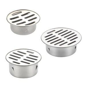 Multipurpose Round Shower Drain Covers With Enhances Water Flows Designs - Picture 1 of 11