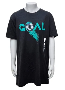 MARKS & SPENCER Niños Niños Gris Fútbol Camiseta Top Manga Corta 14-15 Años - Imagen 1 de 2