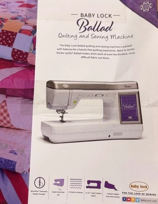 Baby Lock ballad BLBA SEWING MACHINE NEW IN BOX - image 1 of 4