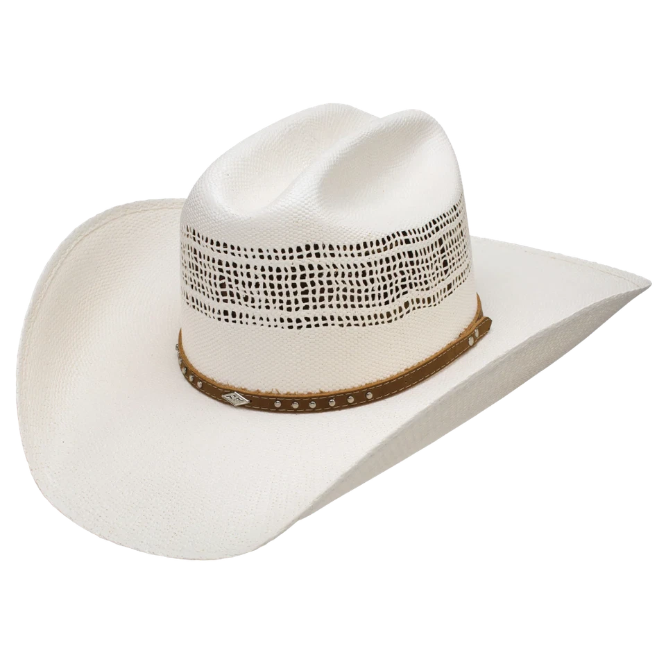 Sombrero occidental de paja natural Resistol Travis 20X RSTRVS-734081 Foto 1 de 1