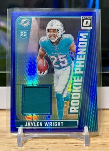 Panini Donruss Optic 2024 - Rookie Phenom Jaylen Wright #RPB-JWT azul hiper... - Imagen 1 de 2