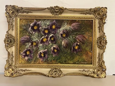 Ölgemälde “Kuhschellen” Gallus Winkler Neuburg - Bild 1 von 4