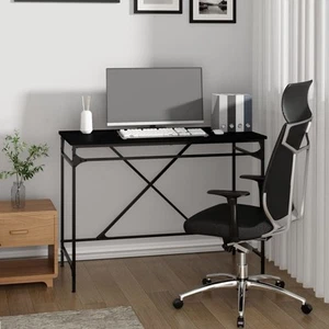 Escritorio Mesa de Estudio para Casa Oficina Hierro Madera Contrachapada vidaXL - Imagen 1 de 55