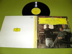 Rachmaninov - Piano Concertos 1 & 2 - Vasary / Ahronovich - 1976 Deluxe DG LP EX - Picture 1 of 3