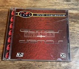 Nuon Games + Demos Disc - Super Rare!  - Excellent Condition - NO RESERVE