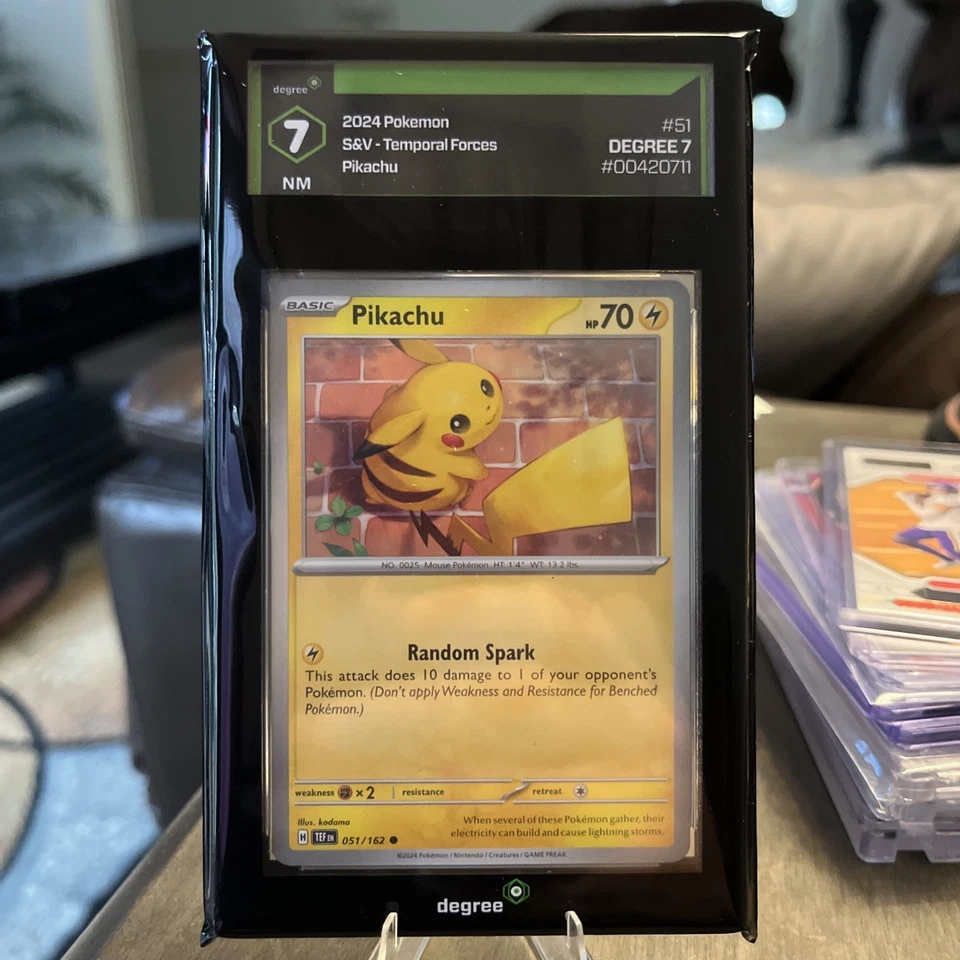 Pikachu 051/162 SV05: Temporal Forces Regular - Image 1 of 3