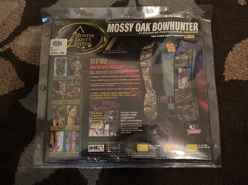 Mossy Oak Bowhunter Tree Stand Harness - Image 1 of 3