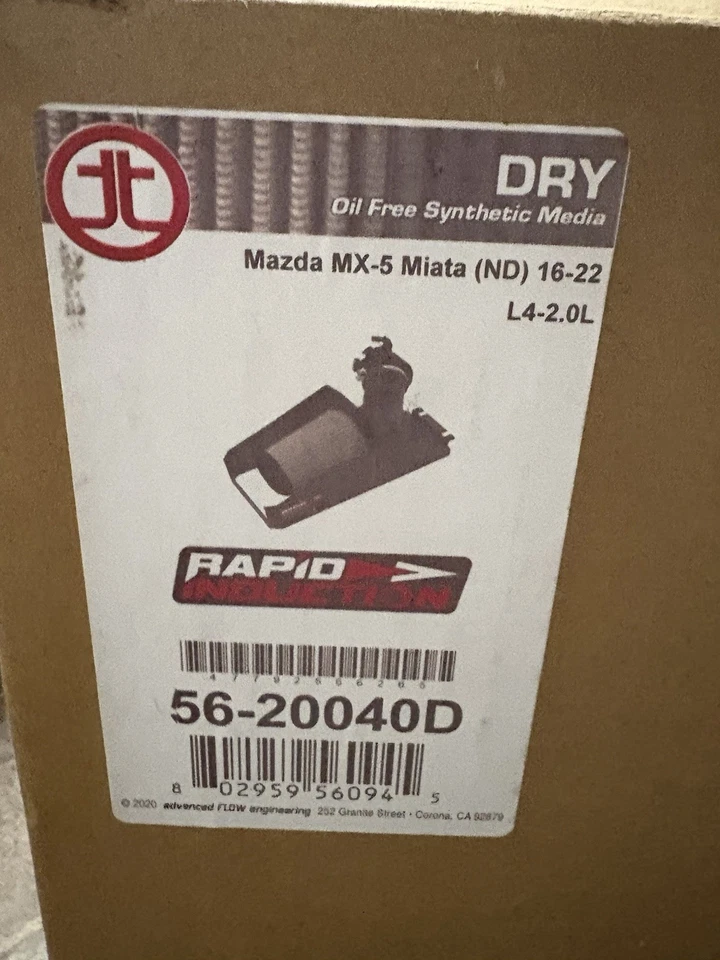 DT Dry Air Filter for Mazda MX-5 Miata ND 2016-2022 L4 2.0L - Image 1 of 2