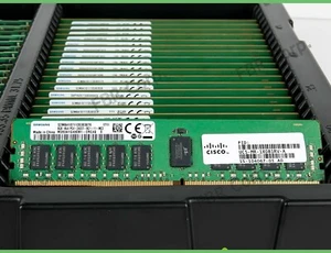 64GB Lot 8 Samsung Cisco 8GB PC4-2400T DDR4 1Rx4 Server RAM M393A1G40DB1-CRC - Picture 1 of 1