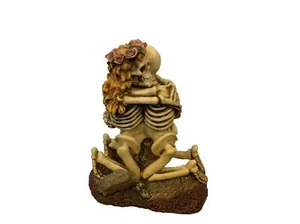 Love Never Dies Summit Collection Skulls Wedding Cake Topper '97 WUI - Picture 1 of 5
