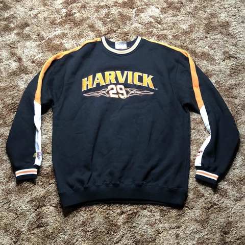 Vintage Chase Authentics Kevin Harvick #29 NASCAR Crewneck Sweatshirt Size Large Cover