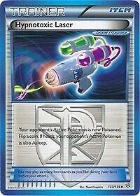 Hypnotoxic Laser (Team Plasma, #123/135) - Reverse  BW - Plasma Storm LP Pokemon