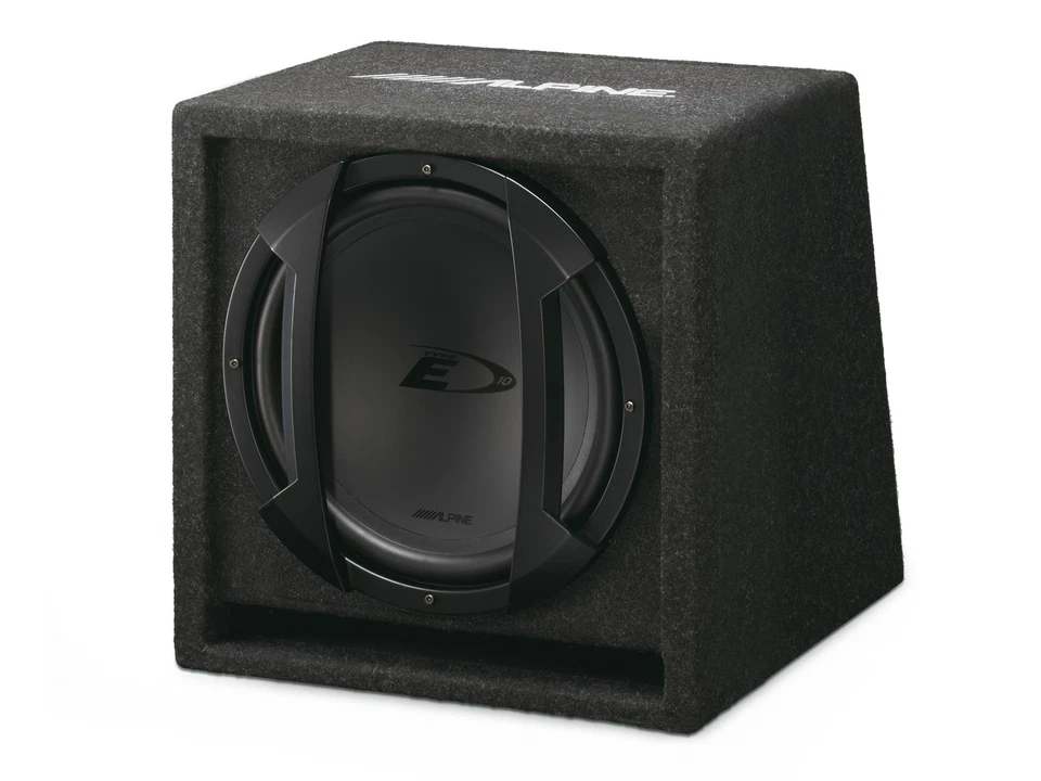 ALPINE SBE-1044BR SUBWOOFER SUB 10" 25cm IN BOX CASSA REFLEX SBE 1044 BR - Immagine 1 di 1