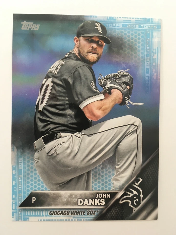 2016 Topps Mini Blue Parallel John Danks White Sox 71 #'d /10 Rare Low S&H - Image 1 of 1
