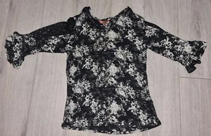 Ladies Long Sleeve Multicoloured Boho Beach Party Top - Picture 1 of 1