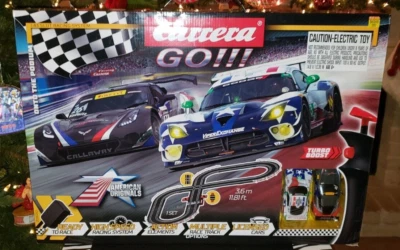 Carrera: Onto the Podium Slot Car Racing 1:43 Scale SRT Viper and Corvette C7 - Image 1 of 4