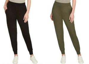 Matty M Womens Stretch Essential Jogger Pants Pockets Pull On Colors, Sizes 3393 - Picture 1 of 11