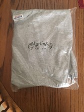 Vtg,Cf Martin &Co. Est 1833 Acoustic Guitar Strings Men's T Shirt, Gray, Lge,New