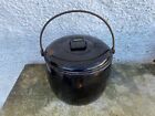 Vintage Judge Brand 32 pint gypsy cooking pot enamelled iron