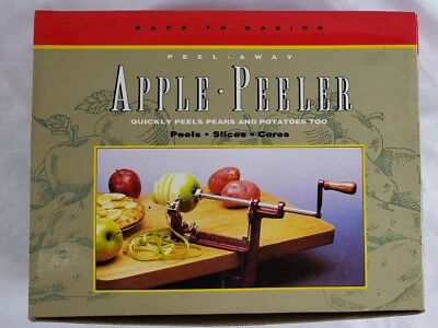 Back to Basics Clamp-On Apple Parer Slicer Peeler Corer Model A501 Gently Used - Image 1 of 4