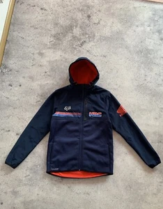 Honda HRC Fox Hood WindStopper Full Zip Jacket Men Size S - Picture 1 of 7