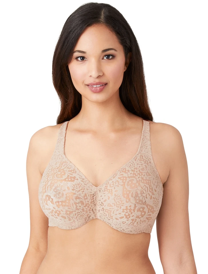 Wacoal 65547 Halo Lace Full Figure Underwire Bra - Image 1 of 1