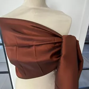 Bronze Taffeta Brand New Ladies Evening Shawl/Wrap - TF51 - Picture 1 of 2