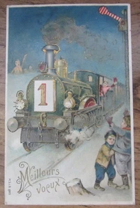 Cartolina d'epoca in rilievo Bambini- primi '900 - postcard - tarjeta -  - Picture 1 of 2