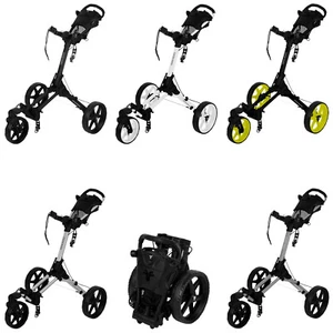 Carrito de golf FastFold 2025 empujar dados de 3 ruedas 360 giratorio cubo cuadrado ligero - Imagen 1 de 6