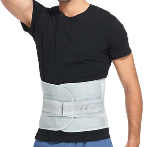 Back Lumbar Support Belt Waist Orthopedic Brace Spine Decompression Pain Relief - Picture 1 of 17