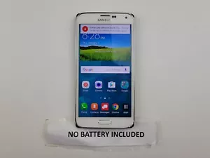 Samsung Galaxy S5 (SM-G900V) 16GB - White (Unlocked) (Verizon) - J8631 - Picture 1 of 9