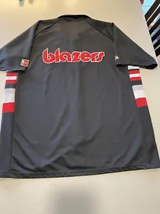 Portland Trail Blazers NBA Warm Up Jacket Hardwood Classic Sz XXL ~ Vintage - Picture 1 of 12