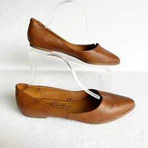 Zodiac Hill Damen-Slipper flache braune Leder spitz zulaufend Größe 9 bequem - Bild 1 von 9