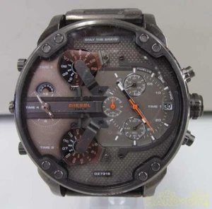 Orologio DIESEL Quarzo Uomo Quadrante Marrone Tondo DZ-7315 Usato Dal Giappone - Foto 1 di 3